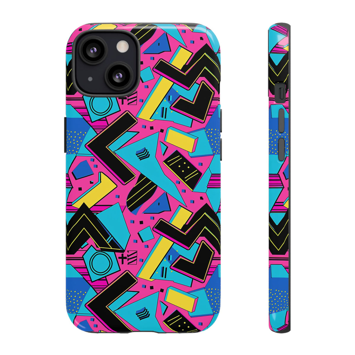 Retro 80s Seamless Phone Case – Vintage Style Meets Modern Protection 081