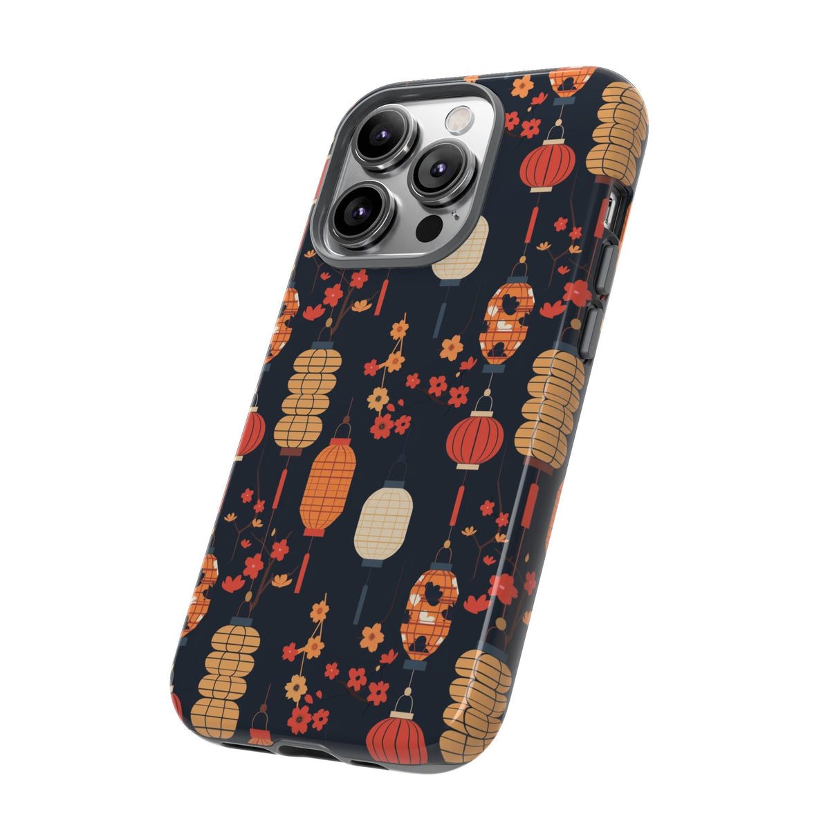 Japanese Pattern Phone Case – Elegant & Timeless Design for Your Phone 027