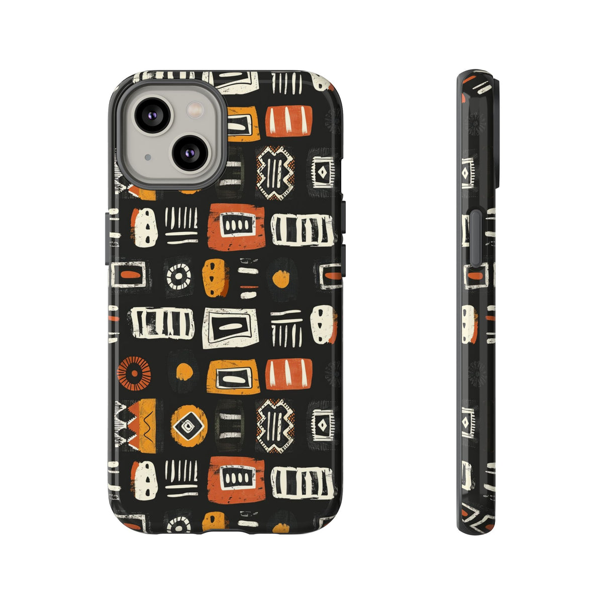 Stylish African Pattern Phone Case – Unique and Vibrant Protection 198