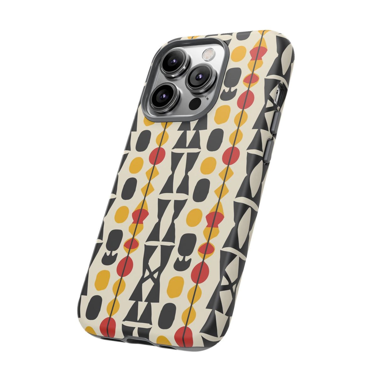 Stylish African Pattern Phone Case – Unique and Vibrant Protection 194