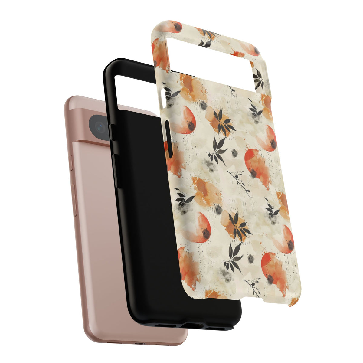 Japanese Pattern Phone Case – Elegant & Timeless Design for Your Phone 058