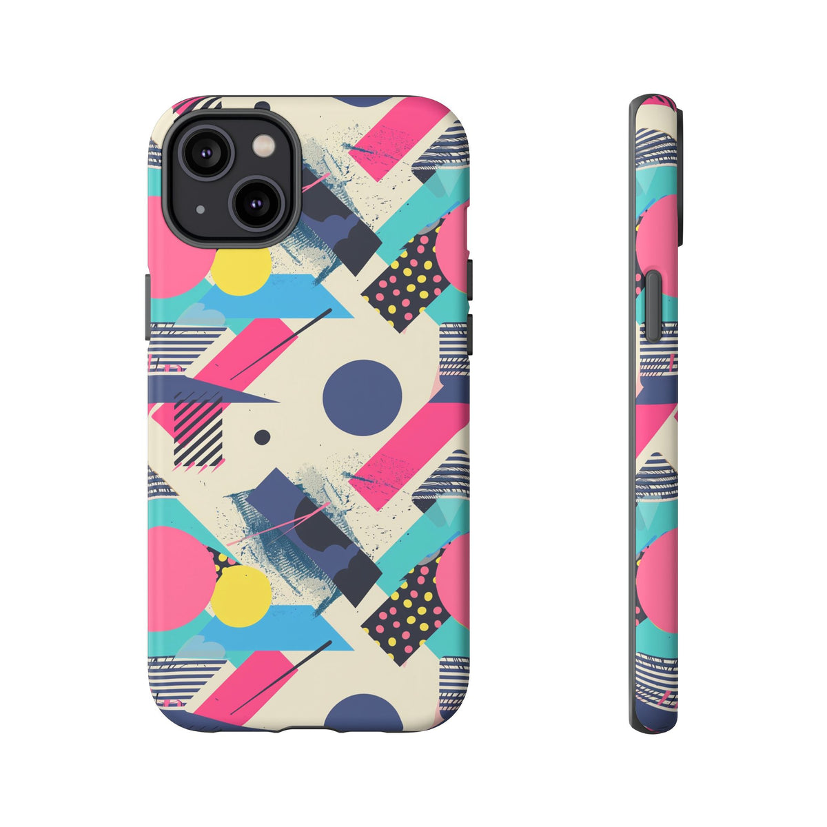 Retro 80s Seamless Phone Case – Vintage Style Meets Modern Protection 089