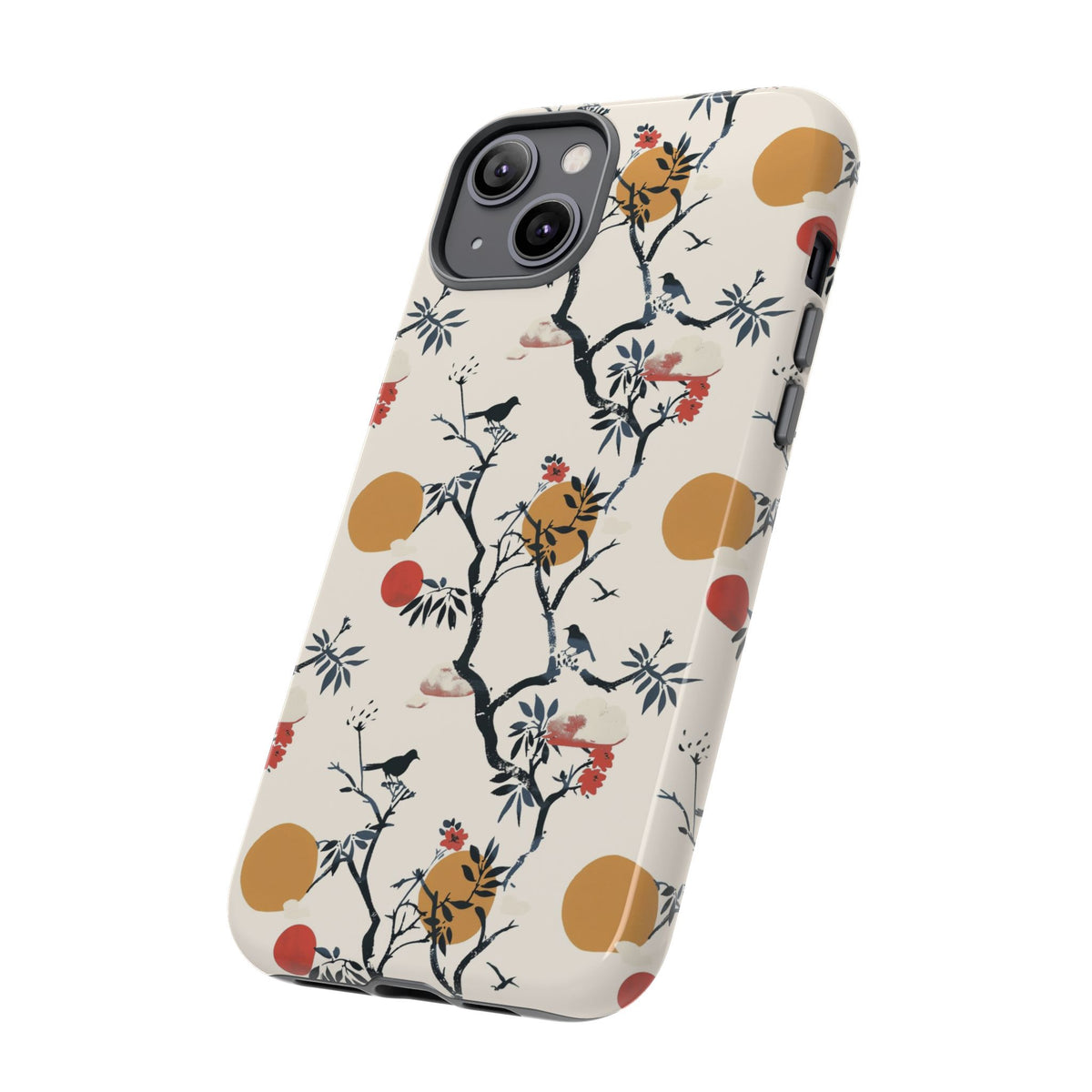 Japanese Pattern Phone Case – Elegant & Timeless Design for Your Phone 054