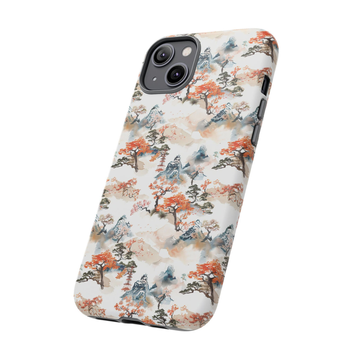 Japanese Pattern Phone Case – Elegant & Timeless Design for Your Phone 506