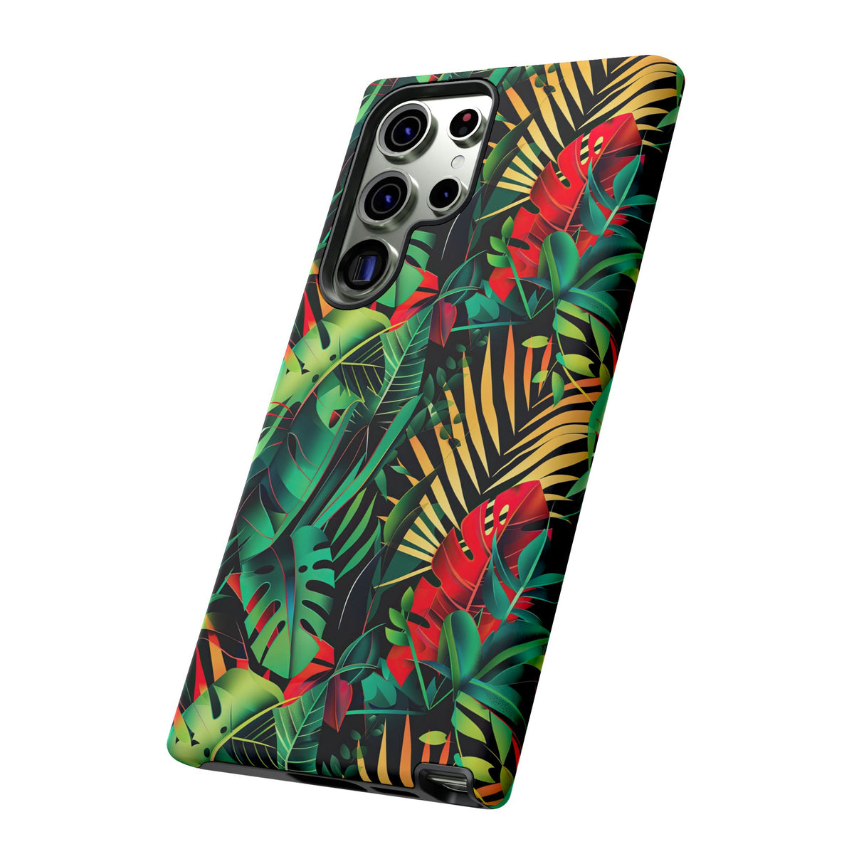 Jungle Collage Phone Case – Vibrant & Durable Nature-Inspired Protection