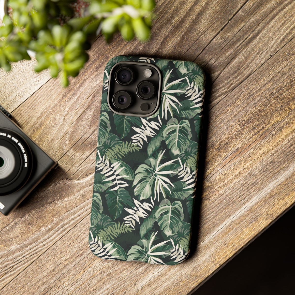 Jungle Pattern Phone Case – Exotic & Lush Design for Your Phone 351