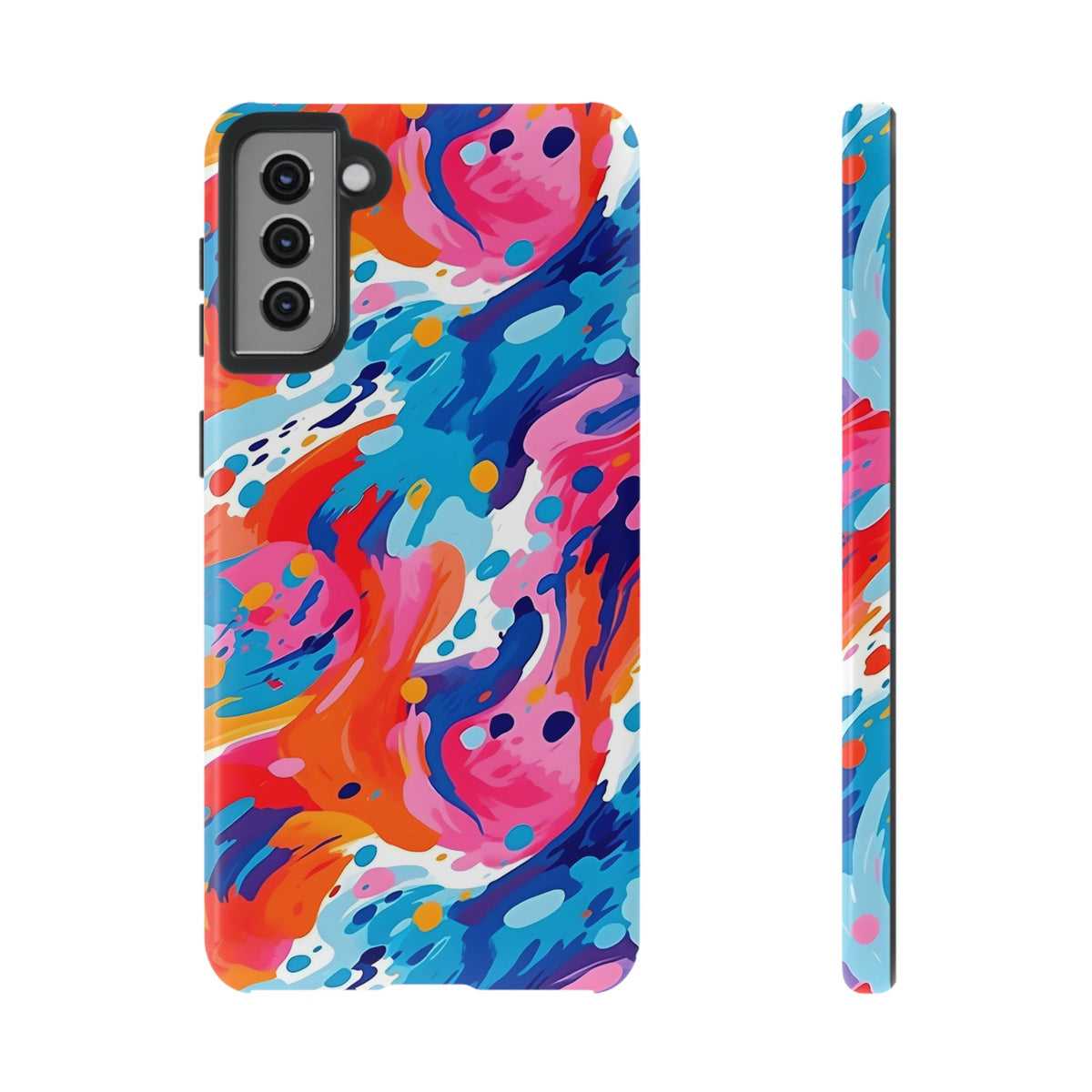 Abstract Painting Design Phone Case – Modern Art-Inspired Phone Cover 4