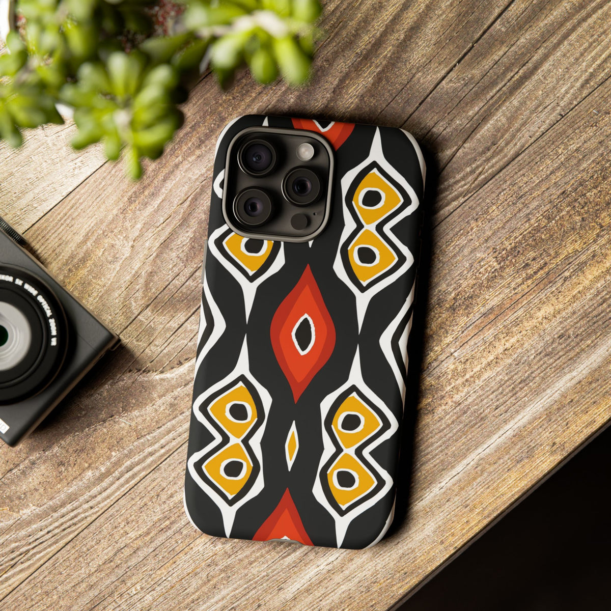 Stylish African Pattern Phone Case – Unique and Vibrant Protection 177