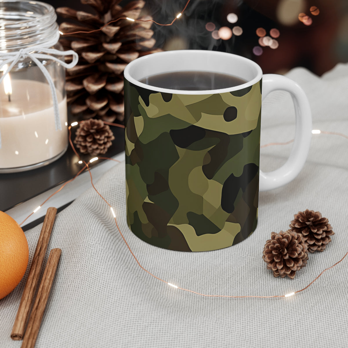 All-Over Camouflage Pattern Coffee Mug 251