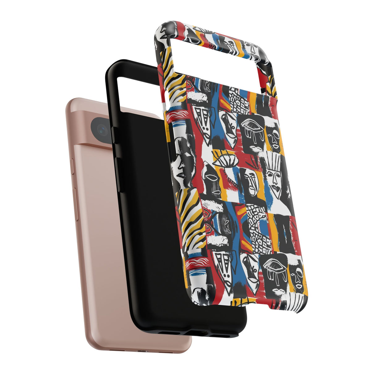 Stylish African Pattern Phone Case – Unique and Vibrant Protection 105