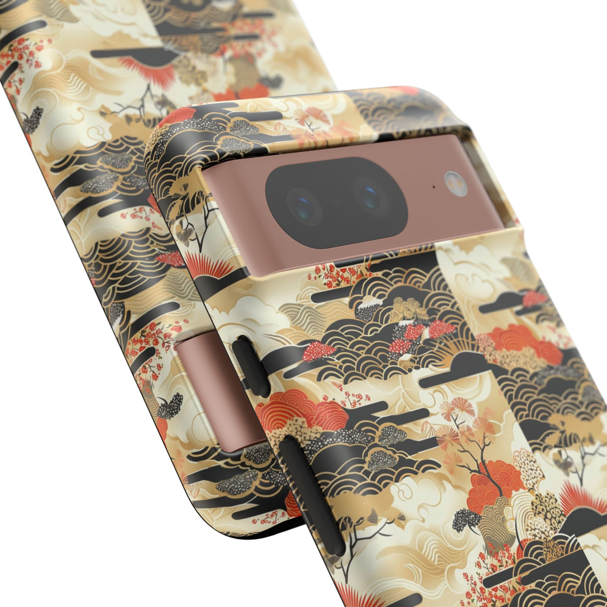 Japanese Pattern Phone Case – Elegant & Timeless Design for Your Phone 123