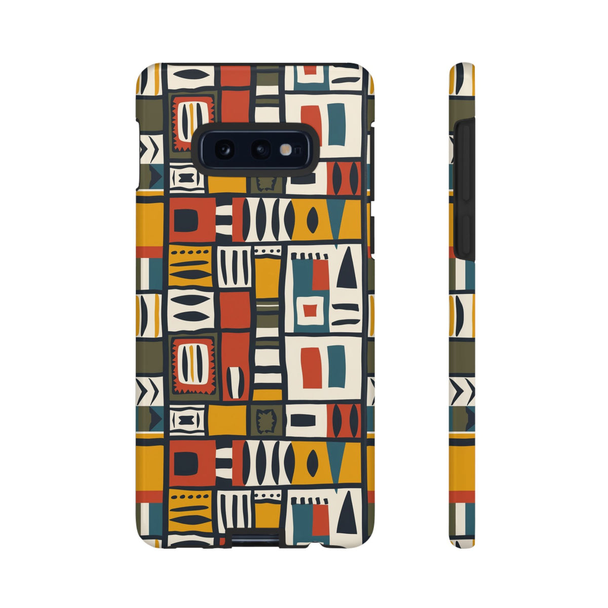 Stylish African Pattern Phone Case – Unique and Vibrant Protection 013