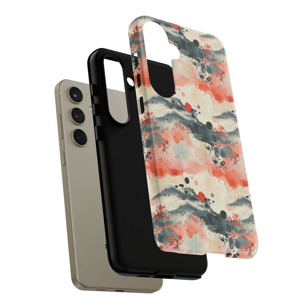 Japanese Pattern Phone Case – Elegant & Timeless Design for Your Phone 106