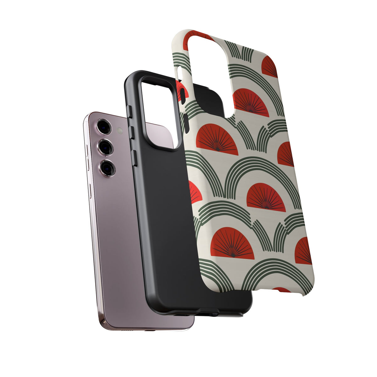 Japanese Pattern Phone Case – Elegant & Timeless Design for Your Phone 005