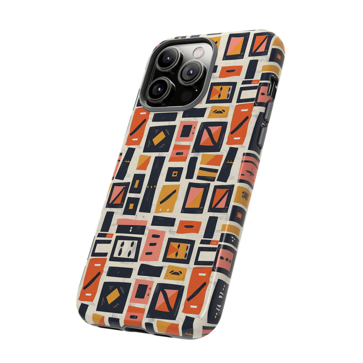 Stylish African Pattern Phone Case – Unique and Vibrant Protection 087