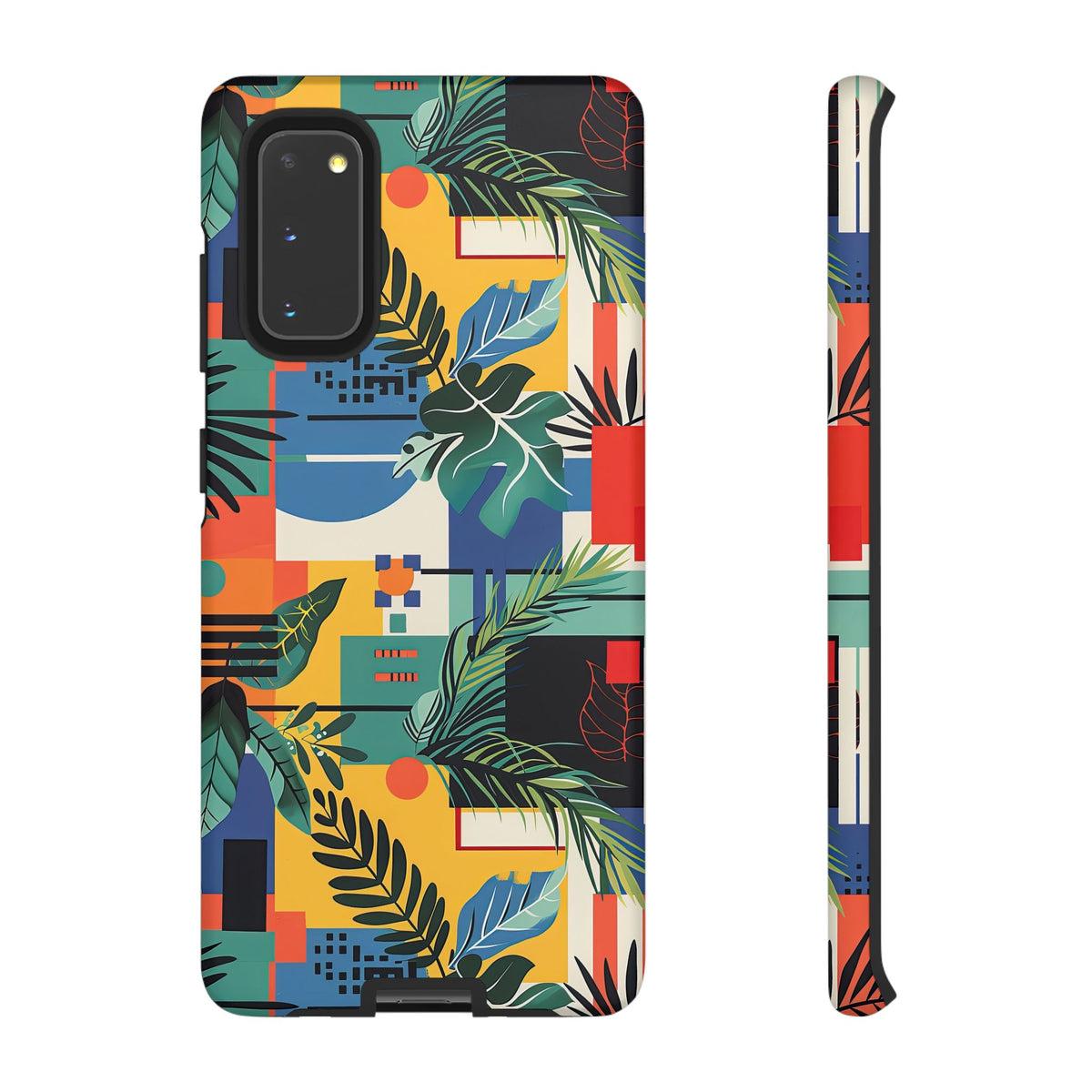 Jungle Collage Phone Case – Vibrant & Durable Nature-Inspired Protection