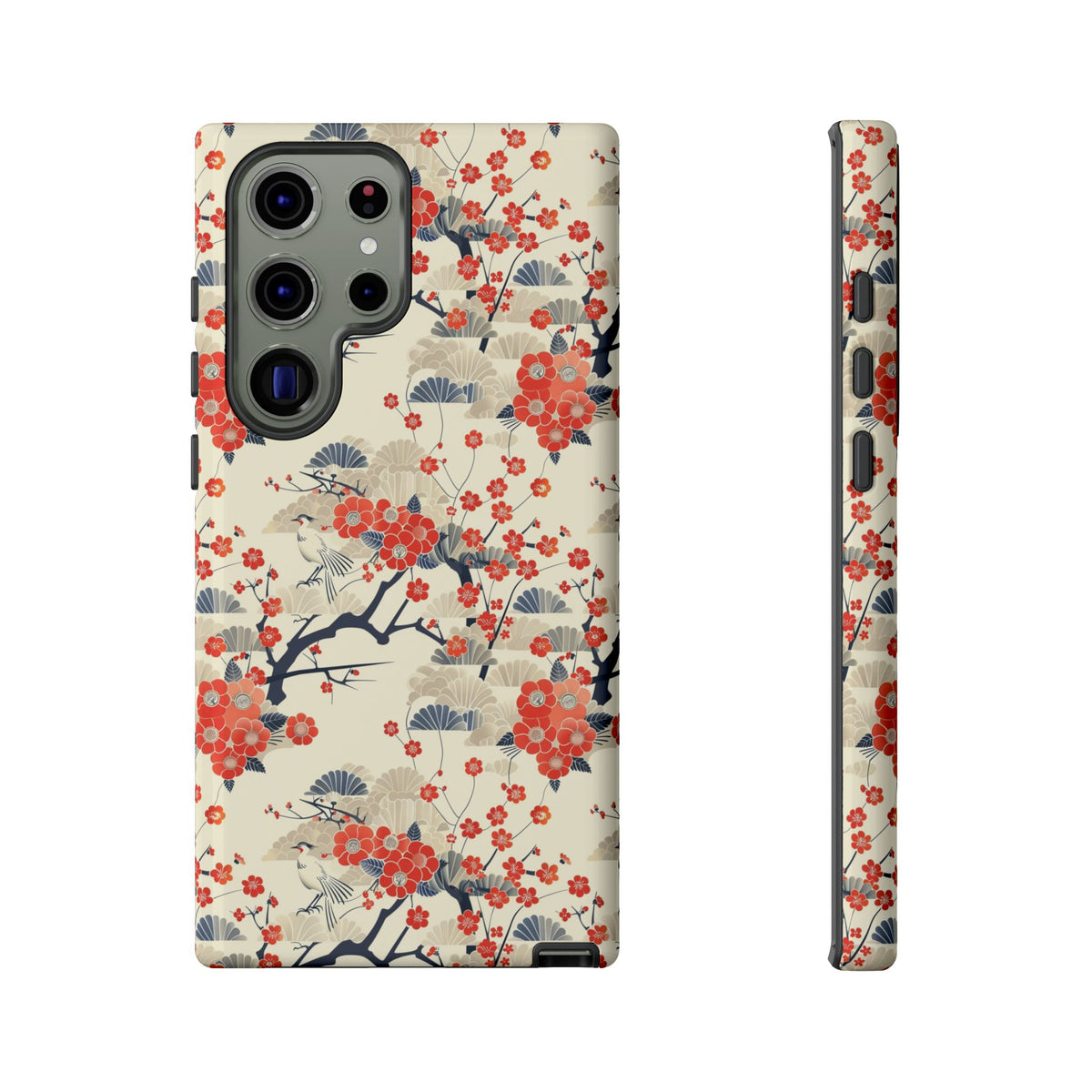 Japanese Pattern Phone Case – Elegant & Timeless Design for Your Phone 031