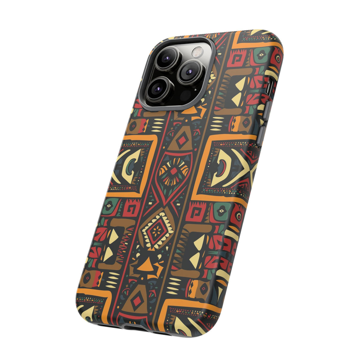 Stylish African Pattern Phone Case – Unique and Vibrant Protection 164