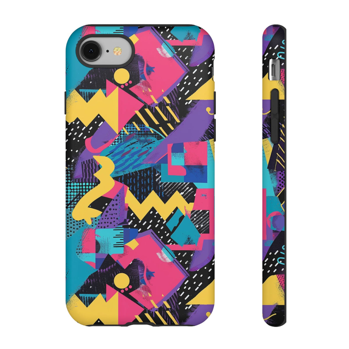 Retro 80s Seamless Phone Case – Vintage Style Meets Modern Protection 53