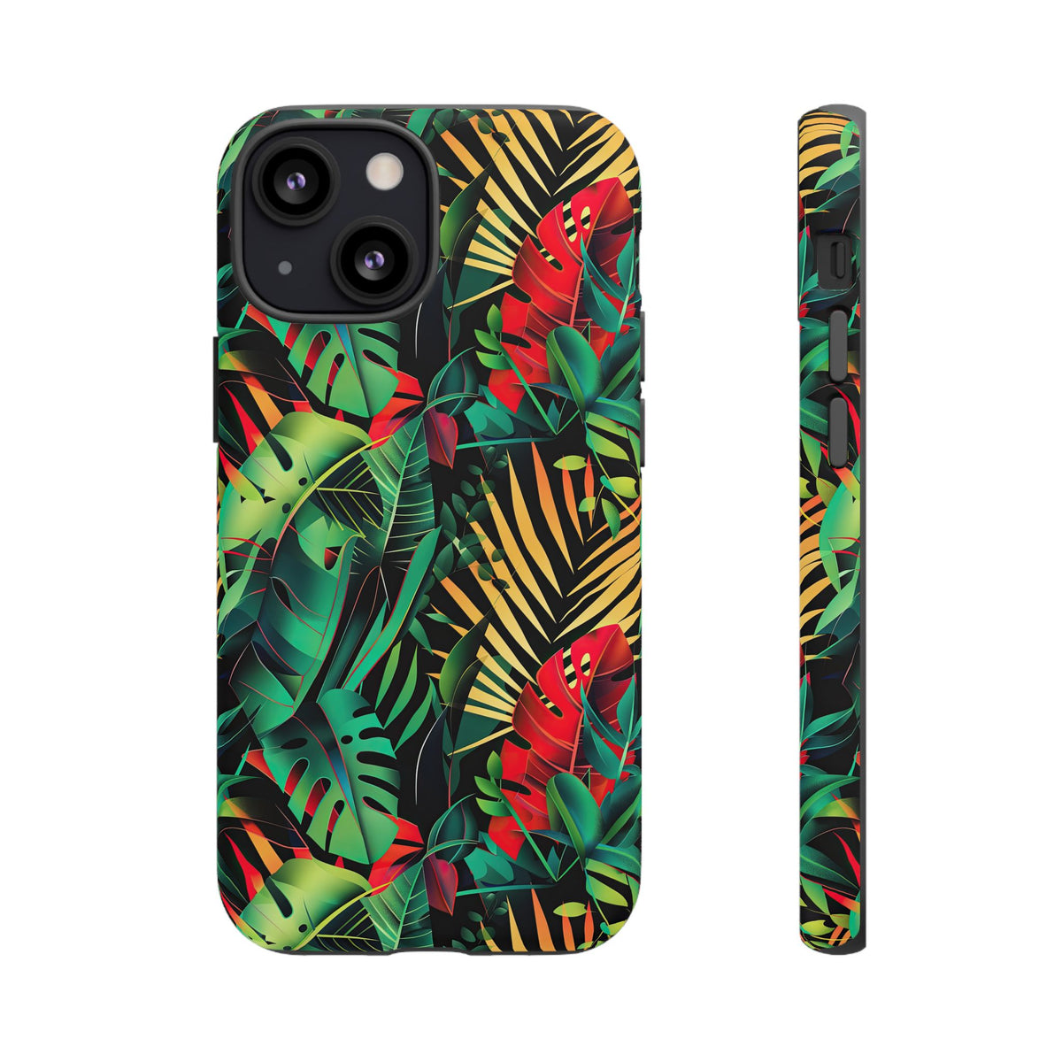 Jungle Collage Phone Case – Vibrant & Durable Nature-Inspired Protection