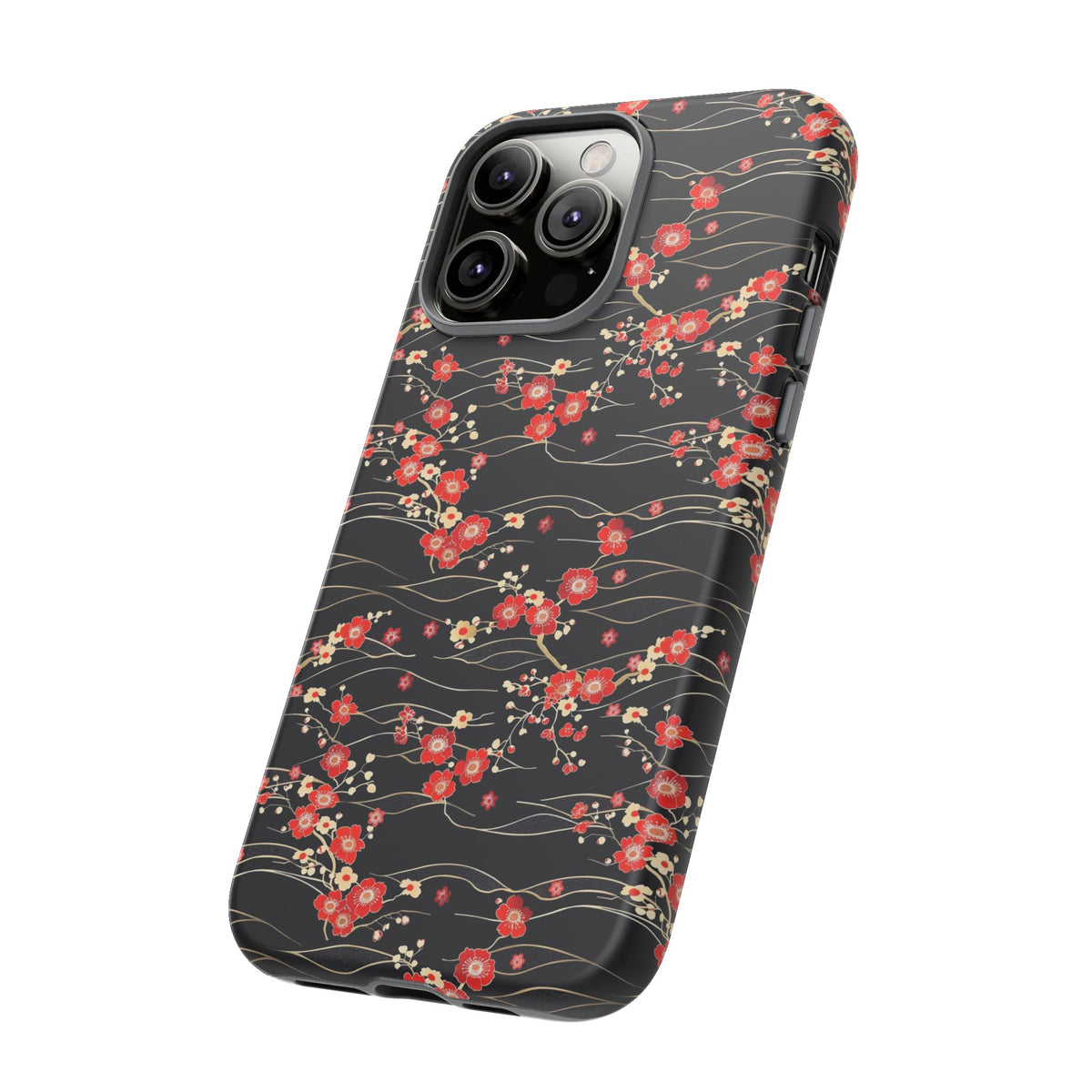 Japanese Pattern Phone Case – Elegant & Timeless Design for Your Phone 041