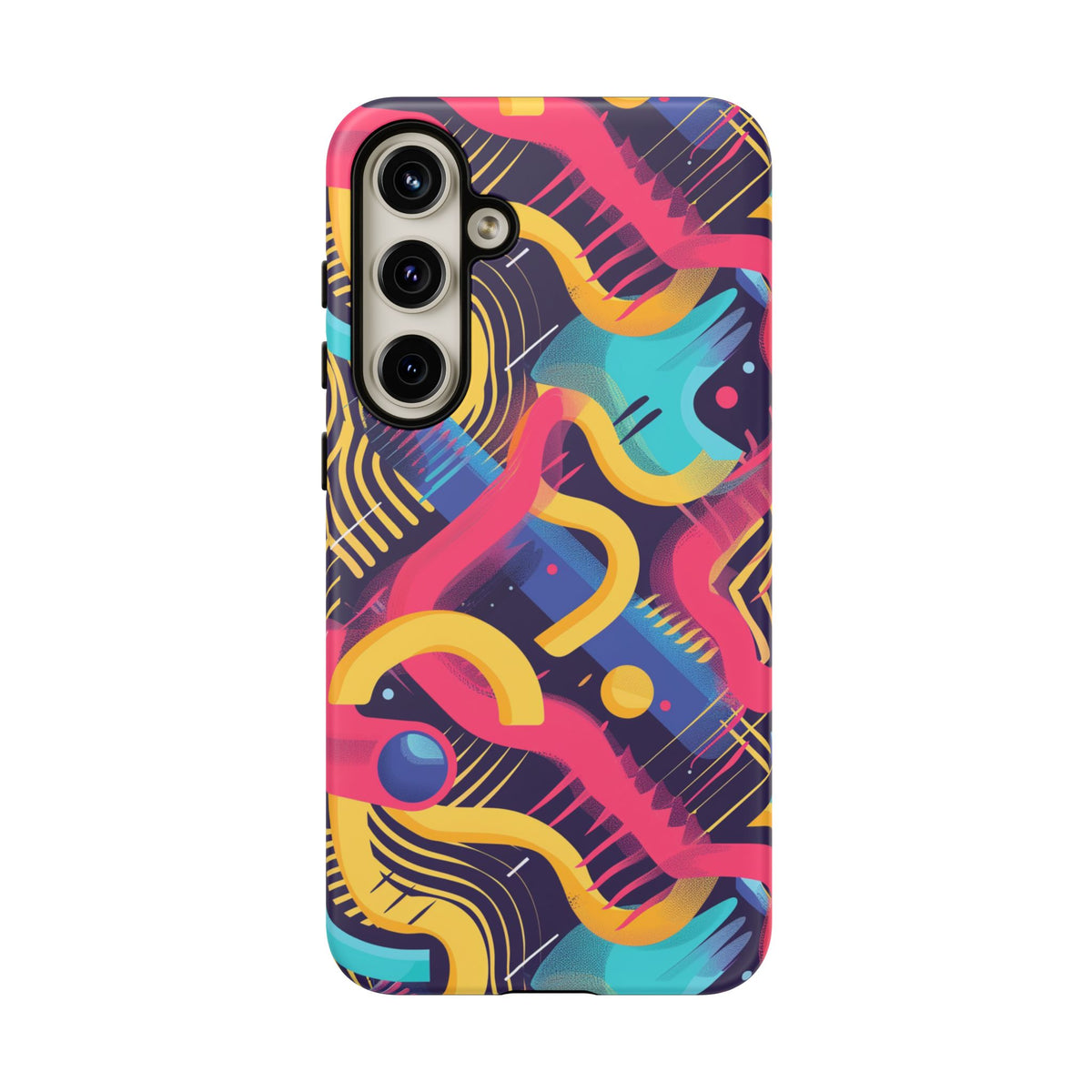 Retro 80s Seamless Phone Case – Vintage Style Meets Modern Protection 2