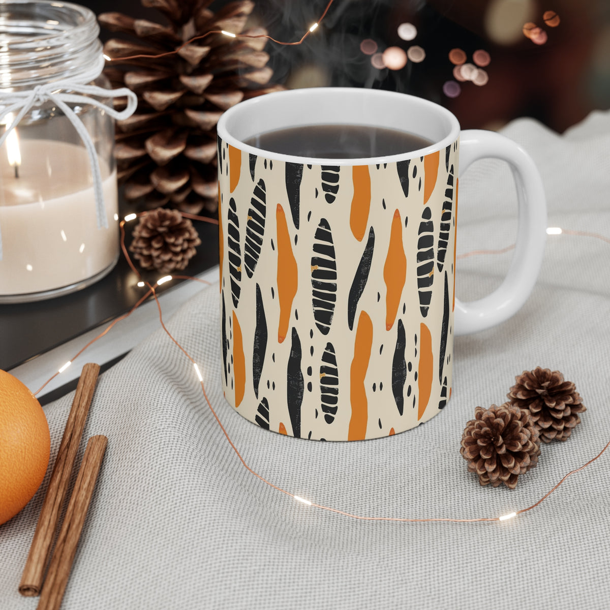 All-Over African Pattern Coffee Mug 649