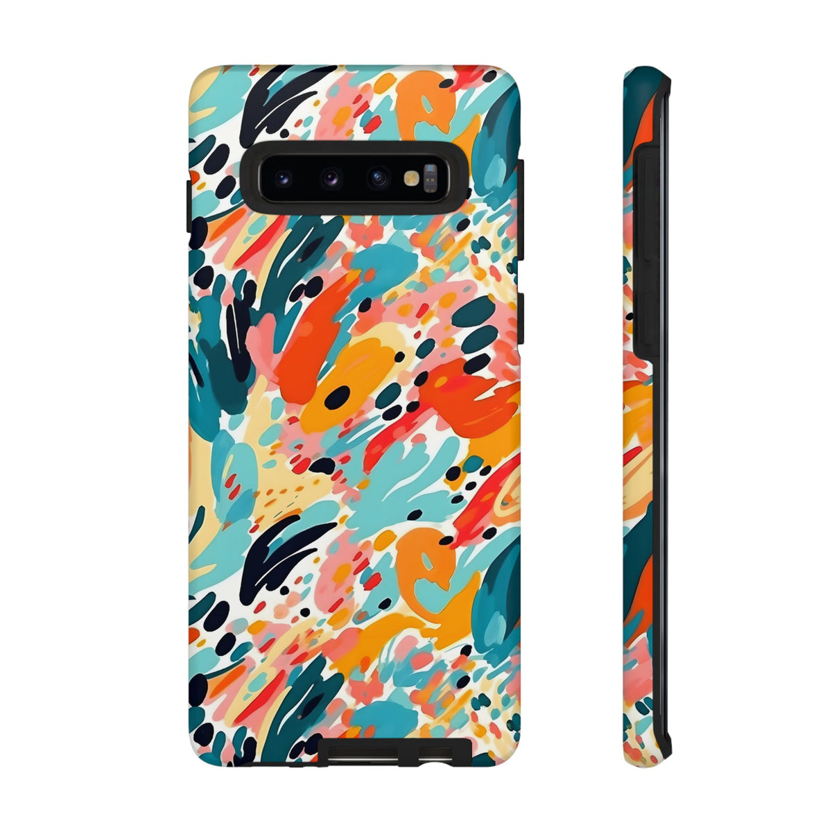 Abstract Painting Design Phone Case – Modern Art-Inspired Phone Cover 7