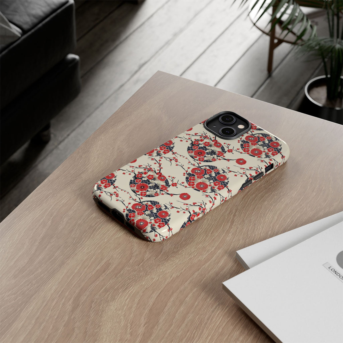 Japanese Pattern Phone Case – Elegant & Timeless Design for Your Phone 138