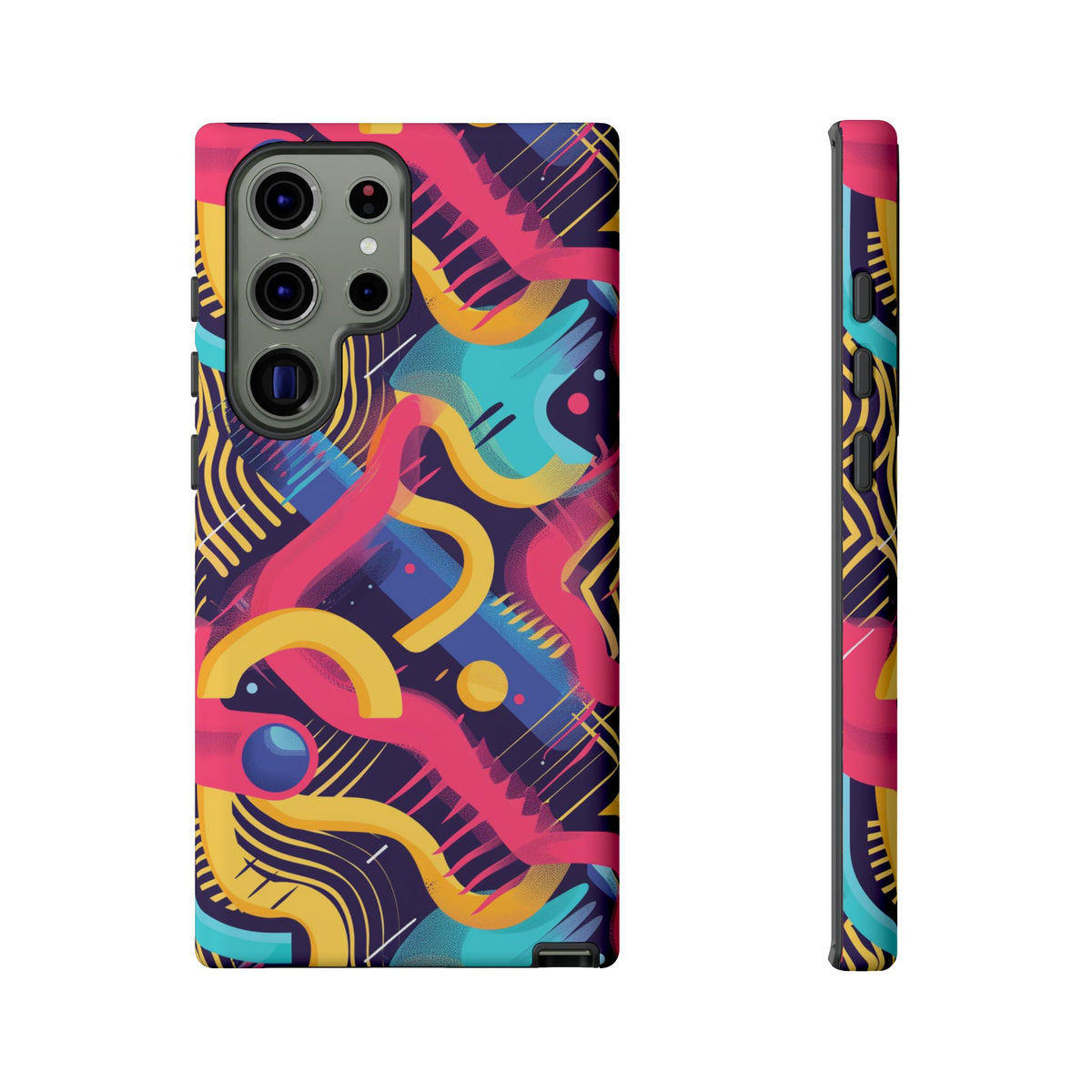 Retro 80s Seamless Phone Case – Vintage Style Meets Modern Protection 2