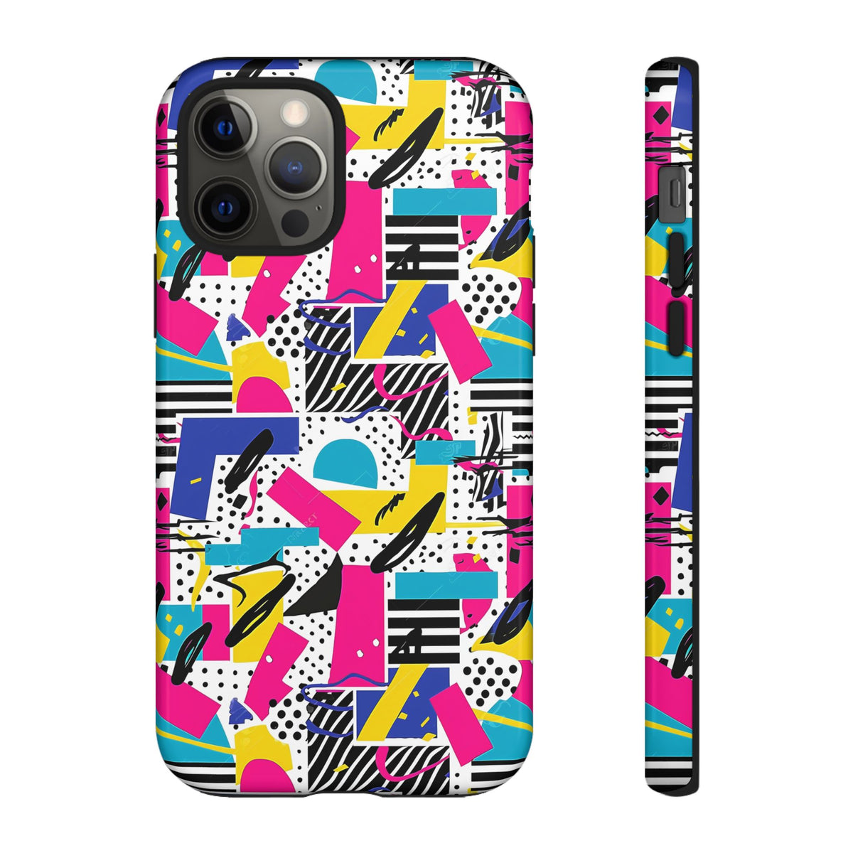 Retro 80s Seamless Phone Case – Vintage Style Meets Modern Protection 258