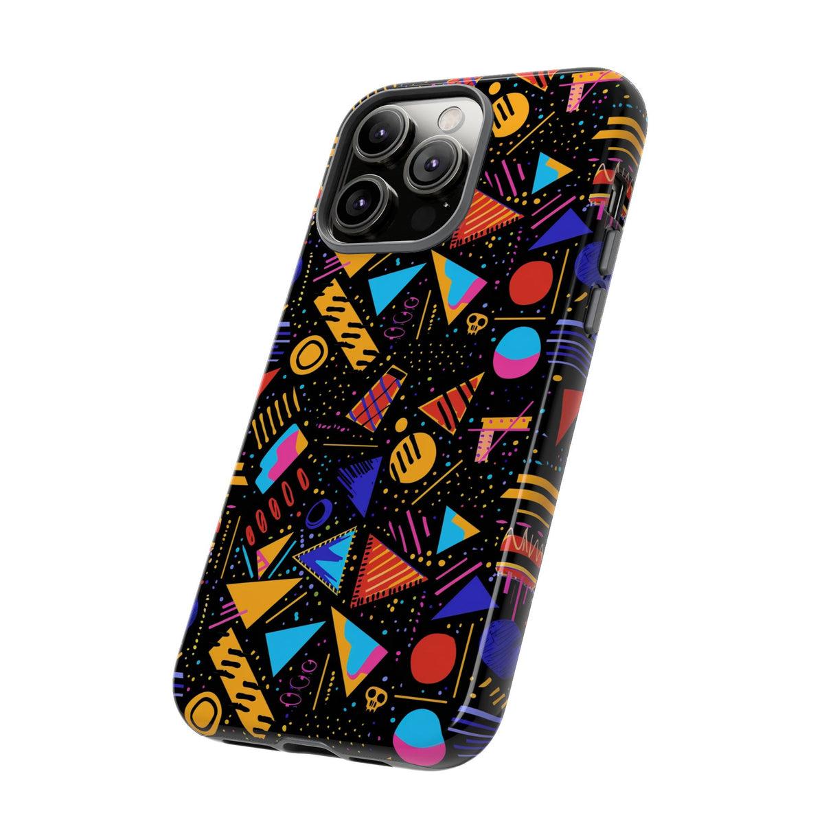 Retro 80s Seamless Phone Case – Vintage Style Meets Modern Protection 082