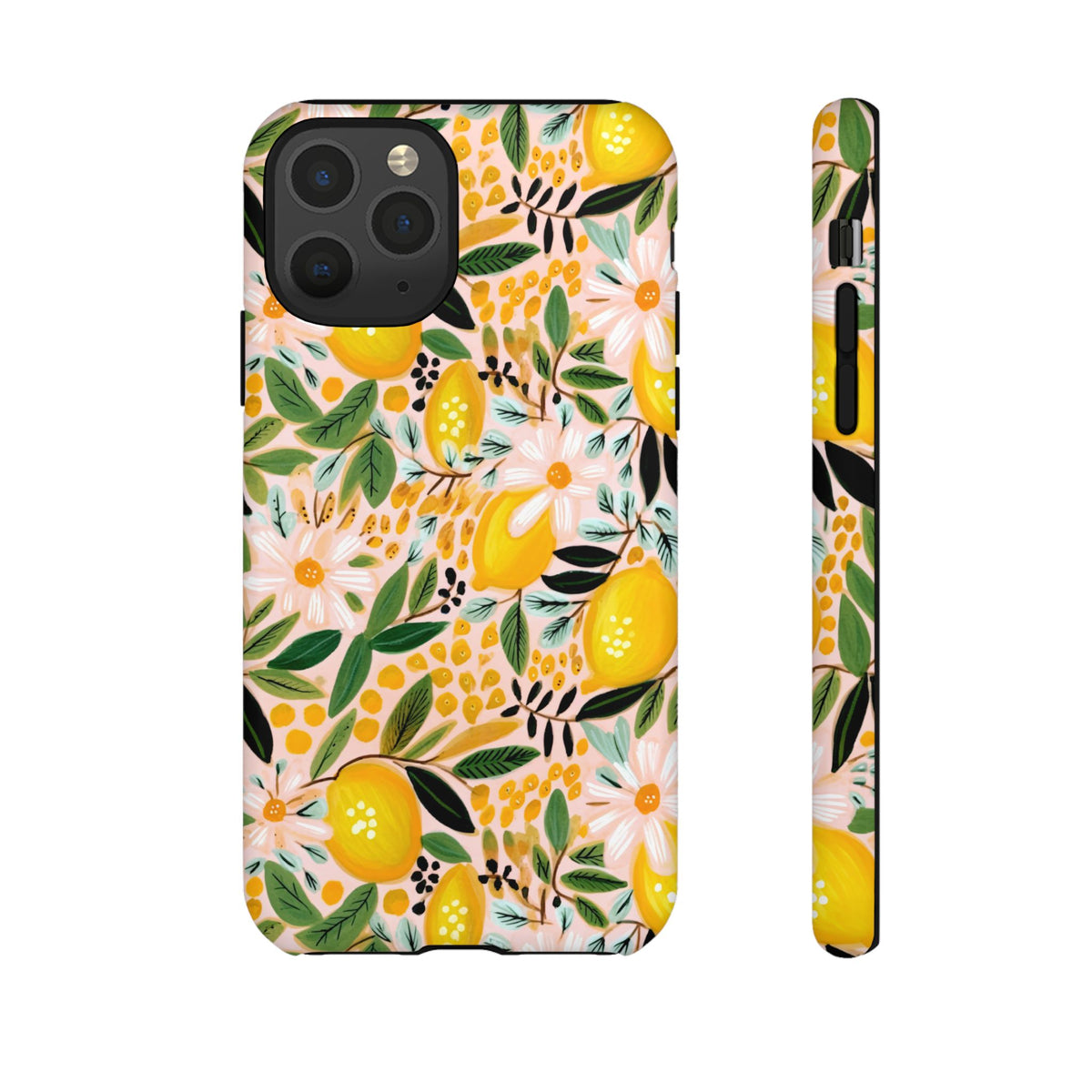 Cute Summer Lemons Phone Case – Refreshing Citrus Design for Your Phone 2