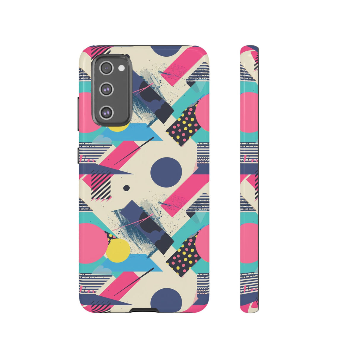 Retro 80s Seamless Phone Case – Vintage Style Meets Modern Protection 089