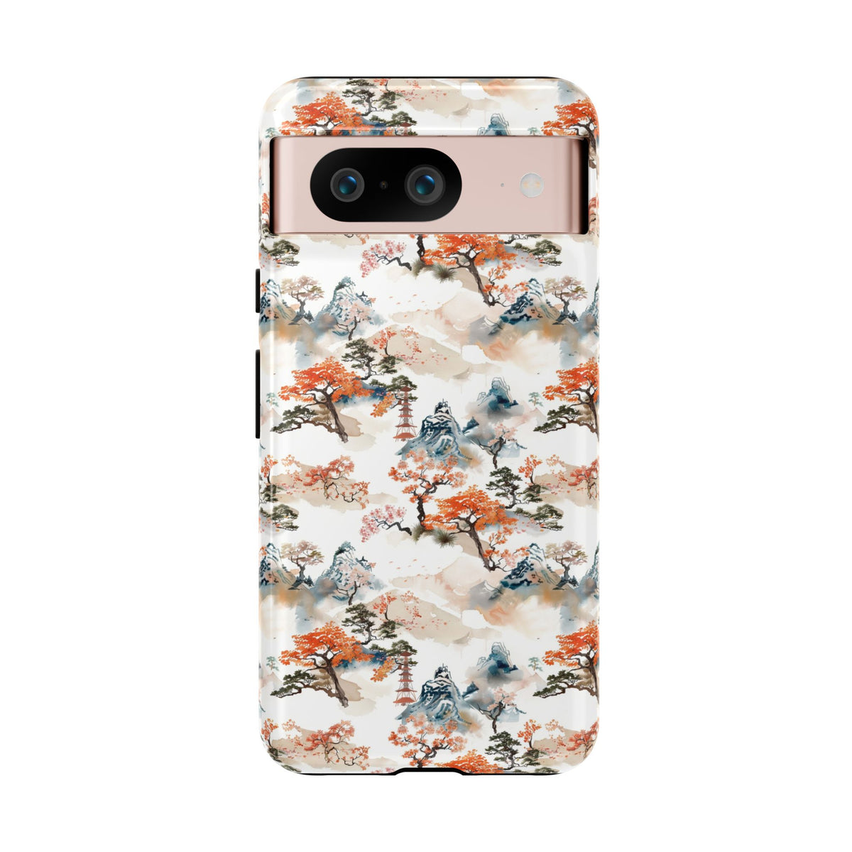 Japanese Pattern Phone Case – Elegant & Timeless Design for Your Phone 506