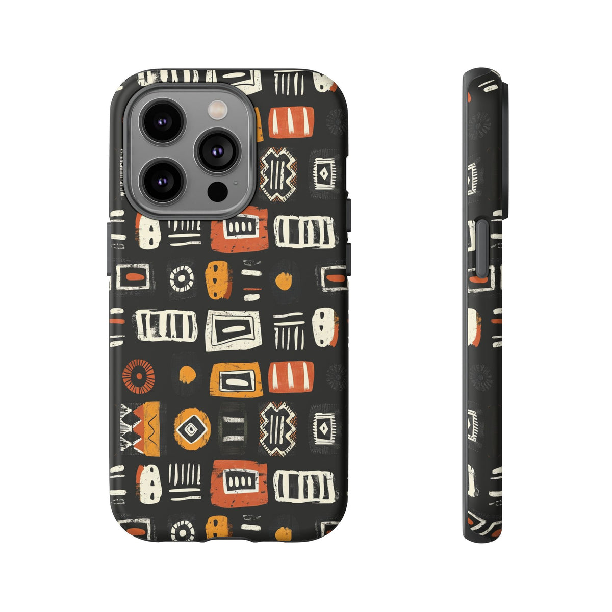 Stylish African Pattern Phone Case – Unique and Vibrant Protection 198