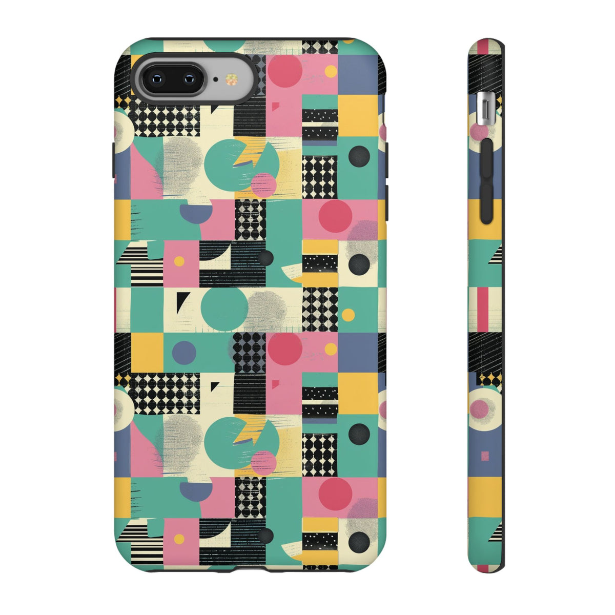 Retro 80s Seamless Phone Case – Vintage Style Meets Modern Protection 289