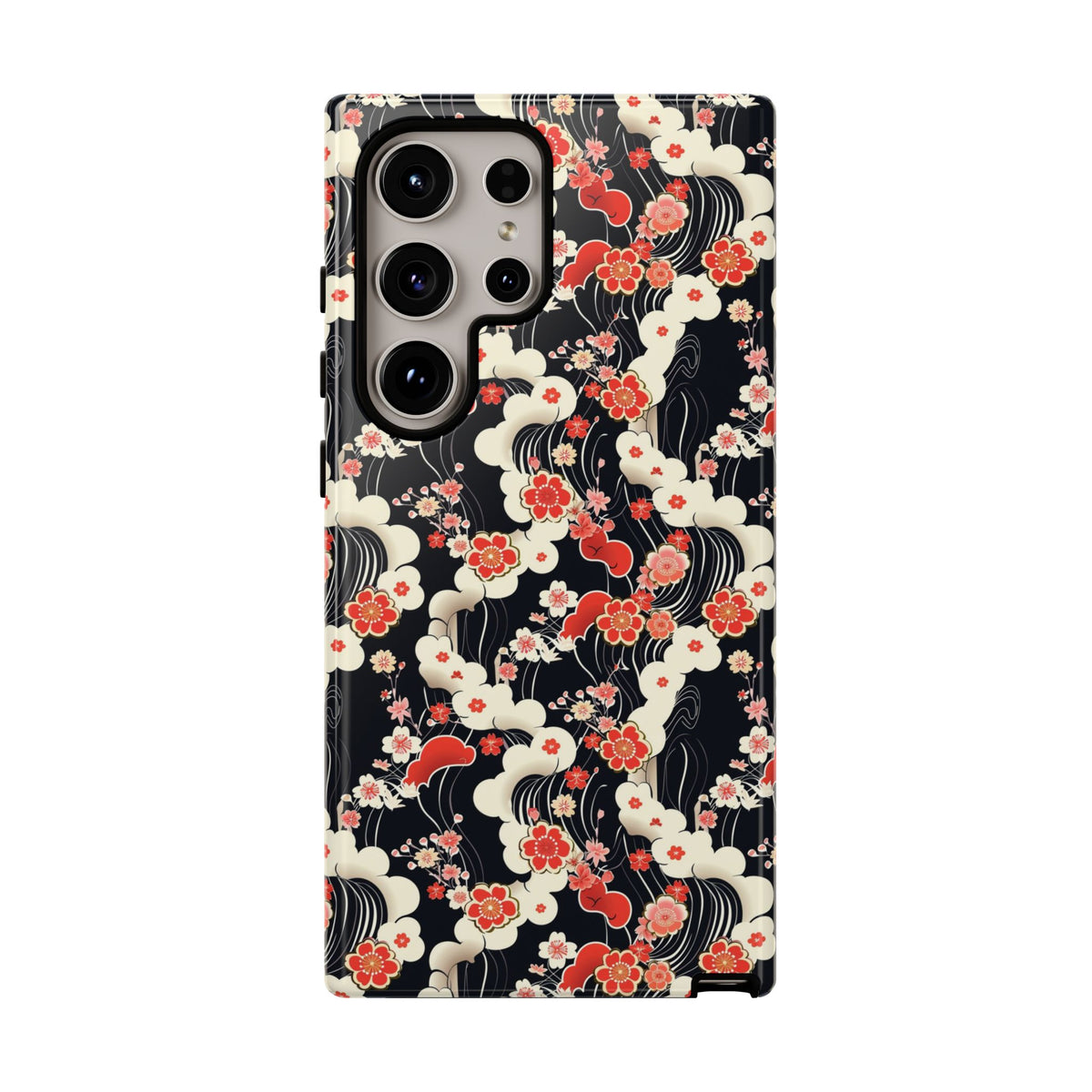 Japanese Pattern Phone Case – Elegant & Timeless Design for Your Phone 478