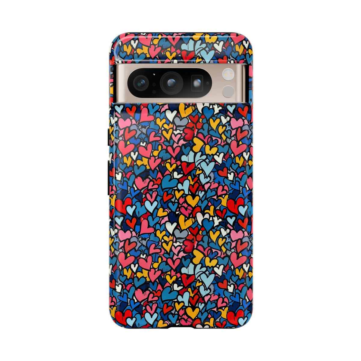 Heart Pattern Phone Case – Stylish & Loving Design for Your Device 820