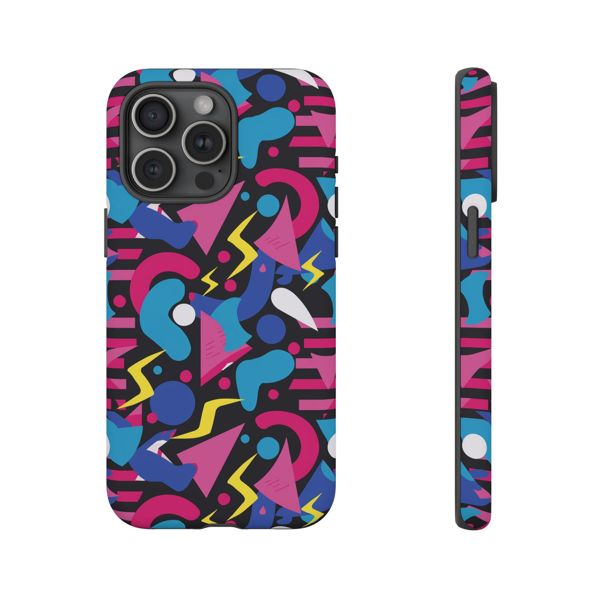 Retro 80s Seamless Phone Case – Vintage Style Meets Modern Protection 096