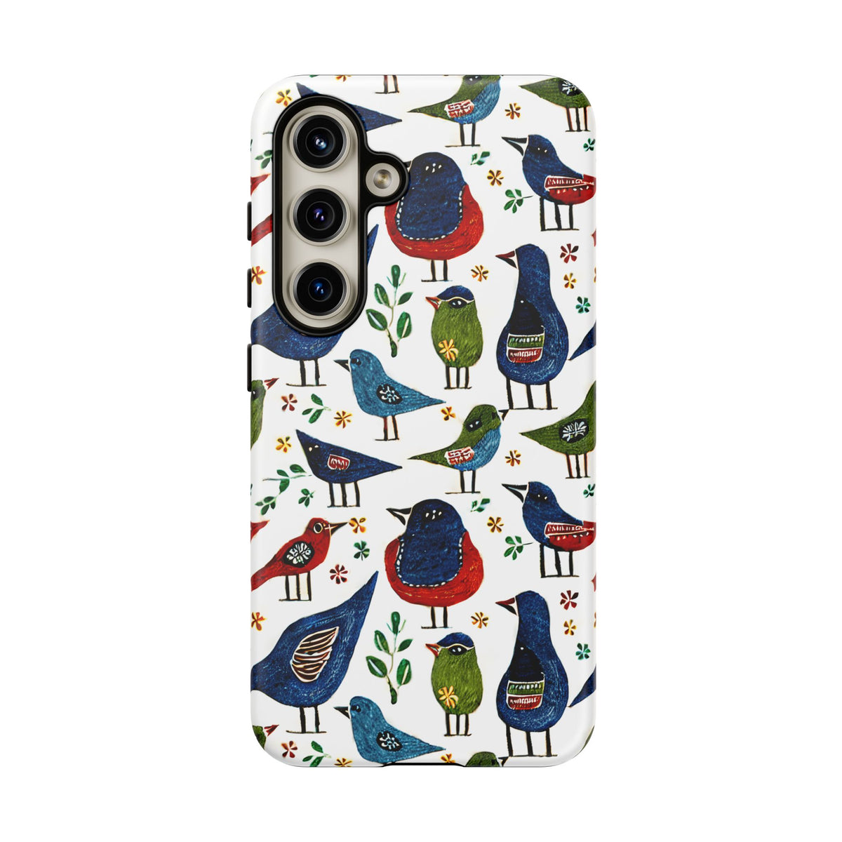 Birds Seamless Pattern Phone Case – Elegant and Timeless Avian Design 12