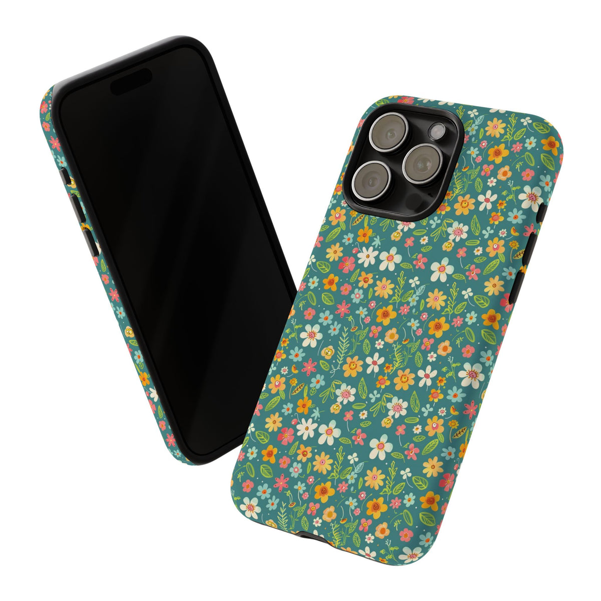 Spring Pattern Phone Case – Fresh & Vibrant Design for Your Phone 416