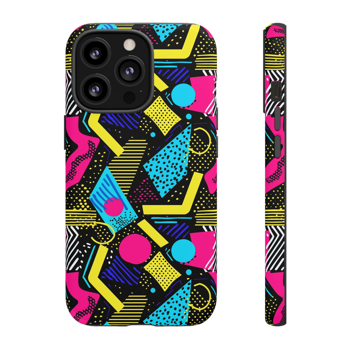 Retro 80s Seamless Phone Case – Vintage Style Meets Modern Protection 187