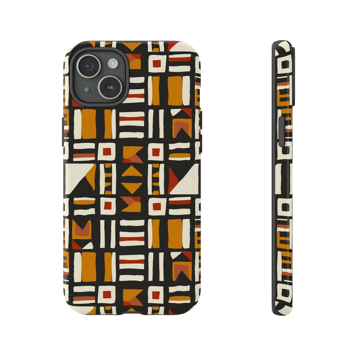 Stylish African Pattern Phone Case – Unique and Vibrant Protection 107