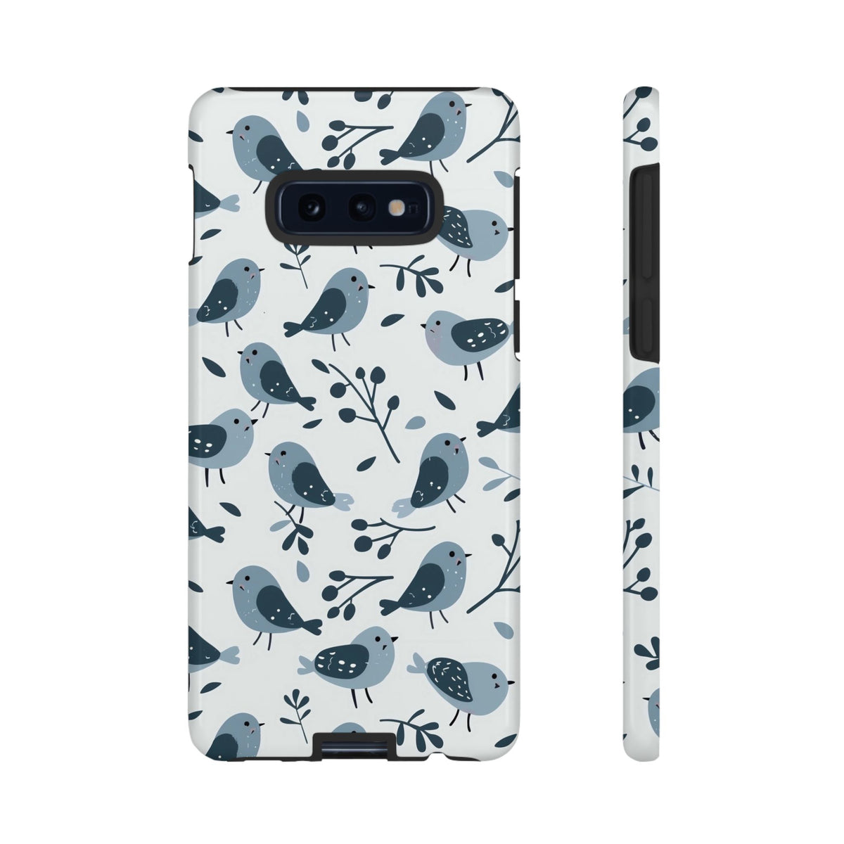 Birds Seamless Pattern Phone Case – Elegant and Timeless Avian Design 10