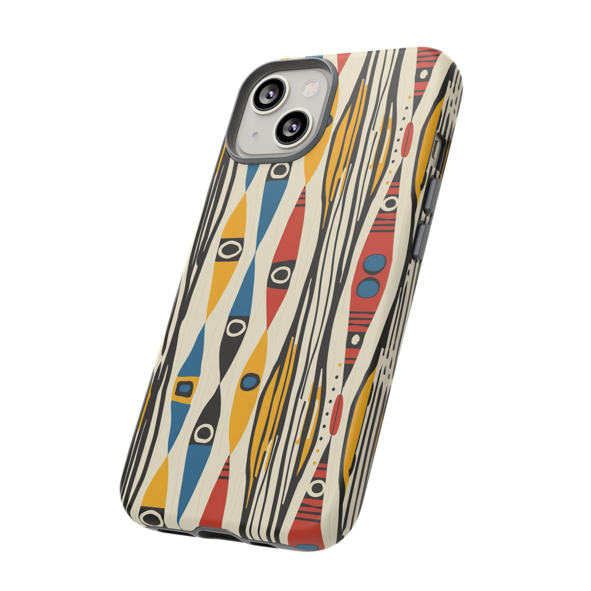 Stylish African Pattern Phone Case – Unique and Vibrant Protection 202