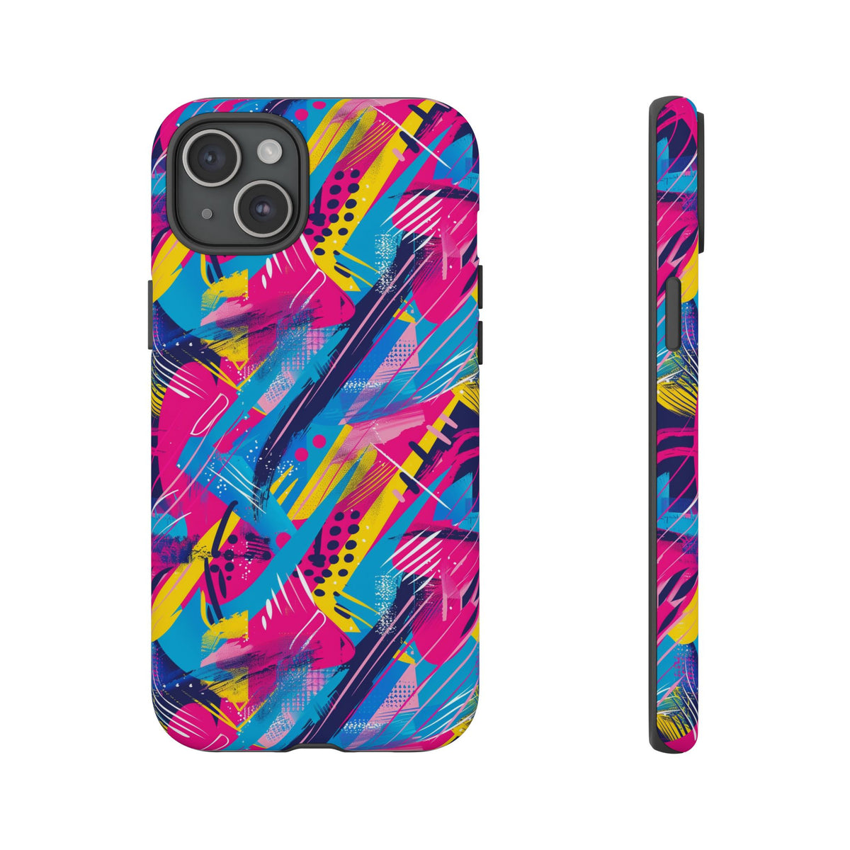 Retro 80s Seamless Phone Case – Vintage Style Meets Modern Protection 103