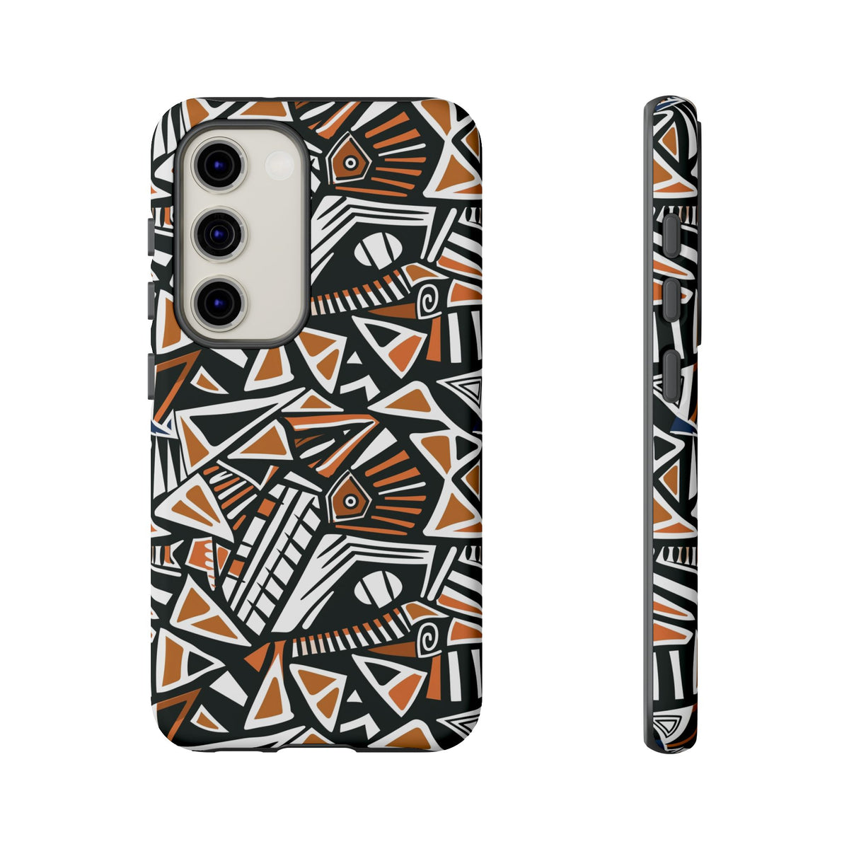 Stylish African Pattern Phone Case – Unique and Vibrant Protection 205