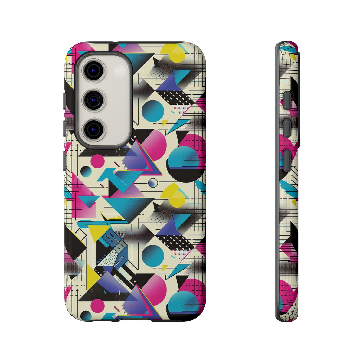 Retro 80s Seamless Phone Case – Vintage Style Meets Modern Protection 202