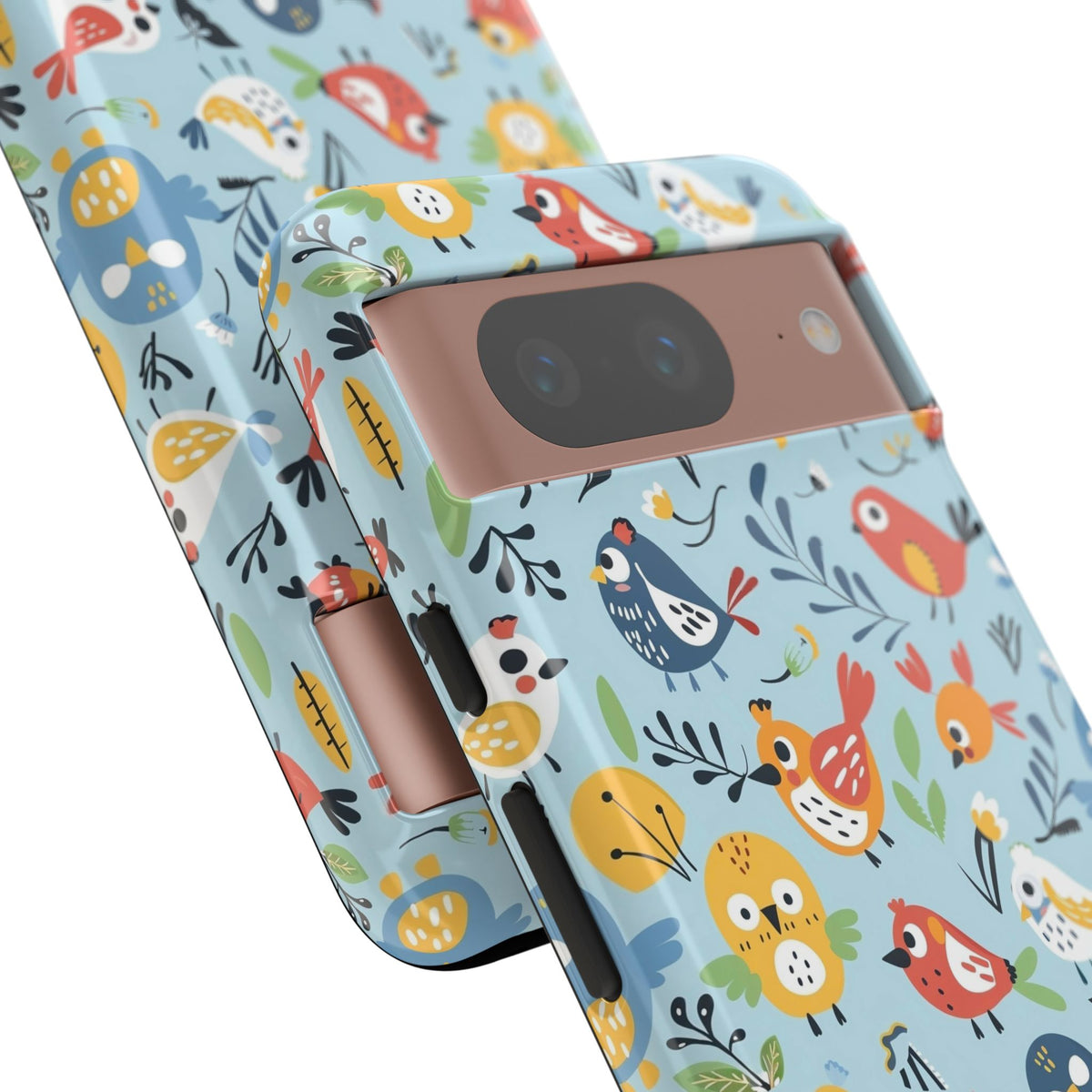 Birds Seamless Pattern Phone Case – Elegant and Timeless Avian Design 7